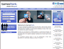 Tablet Screenshot of barnesfrank.com